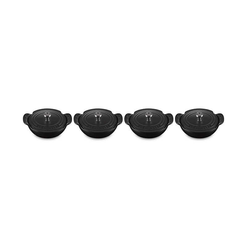 Gourmand Collection Braiser with Lid, Set of 4