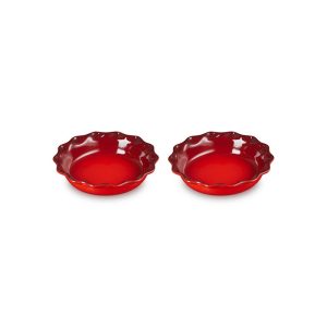 Heritage Fluted Pie Dish 2-Piece Set