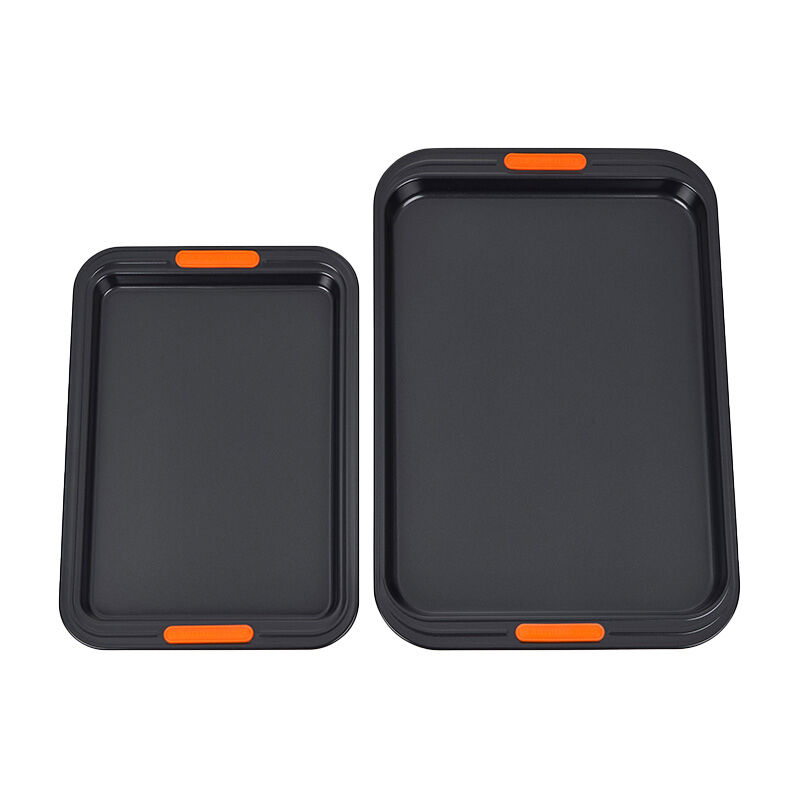 Non-stick Metal Bakeware 2-Piece Sheet Pan Set - Image 4