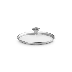 Glass Lid with Stainless Steel Knob