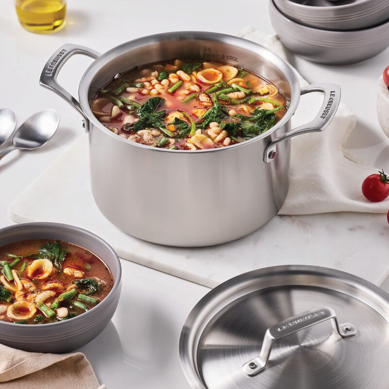 Essential Stainless Steel Deep Round Stockpot - Image 6