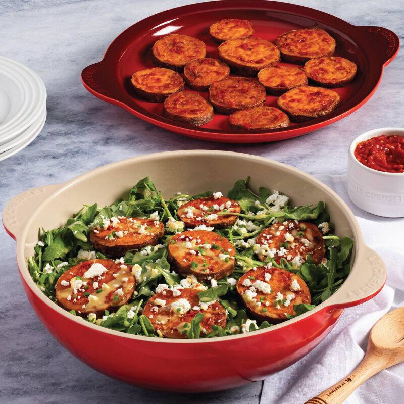 Signature Round Multifunction Baking Dish with Platter Lid - Image 7
